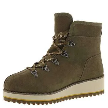 UGG Women's W BIRCH LACE-UP BOOT Snow, antilope, 8 M US