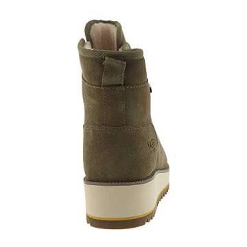 UGG Women's W BIRCH LACE-UP BOOT Snow, antilope, 8 M US