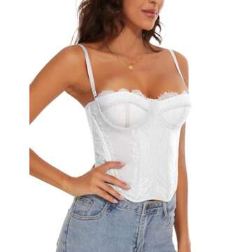 Stylish Fengbay Bustier Tops for Women - Perfect for Every Occasion
