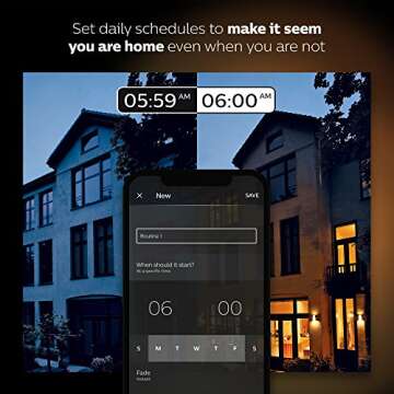Philips 472027 Hue White A19 60W Equivalent Dimmable Led Smart Bulb (Pack of 4), Soft White
