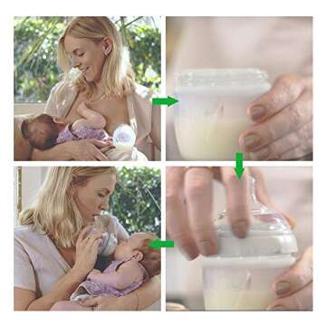haakaa Manual Breast Pump Breast Milk Collector Gen 3 Multi-Functional Feeding Set 5.4oz/160ml