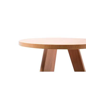 Modern Eco-Friendly Round Accent End Table for All Spaces