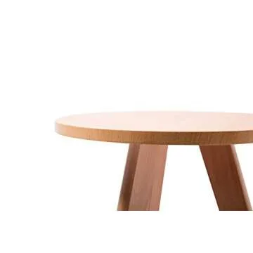 Modern Eco-Friendly Round Accent End Table for All Spaces