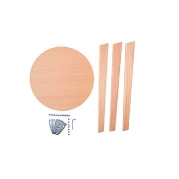 Modern Eco-Friendly Round Accent End Table for All Spaces