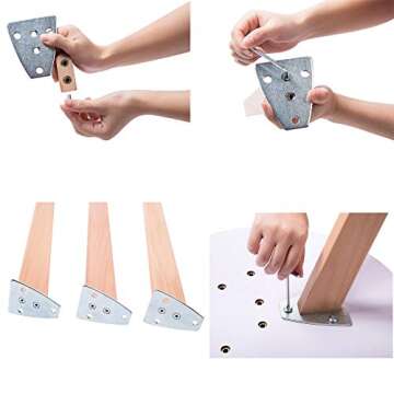 Modern Eco-Friendly Round Accent End Table for All Spaces