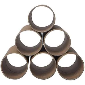30 Pack Craft Rolls - Thick Cardboard Tubes for Crafts