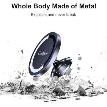 iPhone MagSafe Car Mount 2-Pack with Strong Magnet