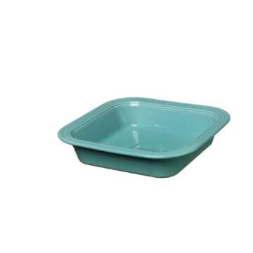 Fiesta 9-Inch Turquoise Square Baking Dish