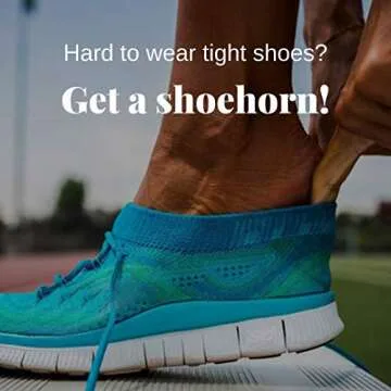 Nunaroll 17-Inch Stainless Steel Long Shoe Horn