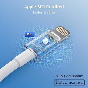 iPhone Charger Fast Charging Cable 6 Pack