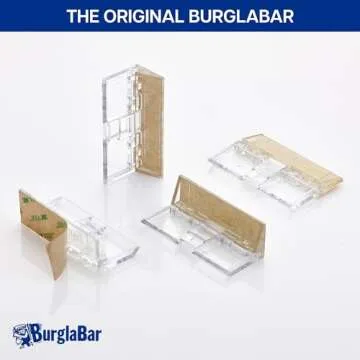 Burglabar 4 Pack: Sliding Door Locks for Ultimate Security