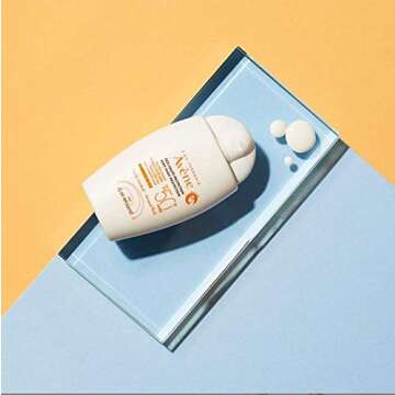 Avène Mineral Fluid Sunscreen SPF 50+, 1.3 Oz - Water Resistant