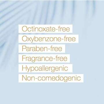 Avène Mineral Fluid Sunscreen SPF 50+, 1.3 Oz - Water Resistant