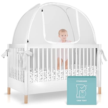 Pro Baby Safety Pop Up Crib Tent - Secure Your Toddler while They Sleep