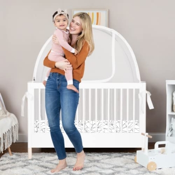 Safety Crib Tent for Adventurous Toddlers, Easy Setup