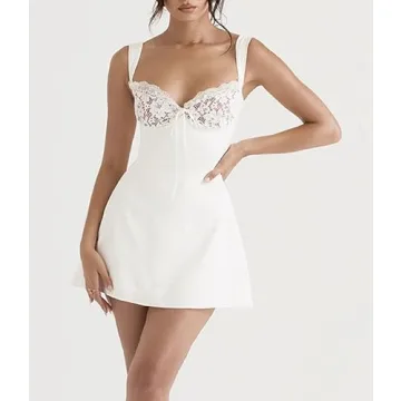 Trendy Satin Mini Dress for Night Parties and More