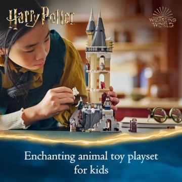 LEGO Harry Potter Hogwarts Castle Owlery Playset for Kids