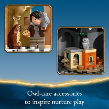 LEGO Harry Potter Hogwarts Castle Owlery Playset for Kids