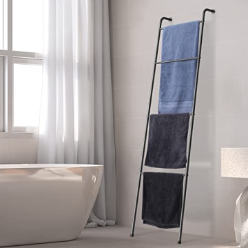 Stylish ABQ Blanket Ladder for Decor and Storage