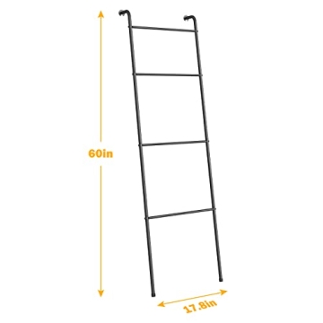 Stylish ABQ Blanket Ladder for Decor and Storage