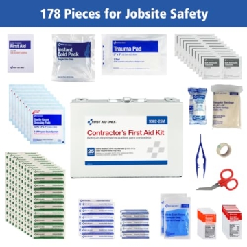Essential First Aid Contractor Kit for Home and Job Sites