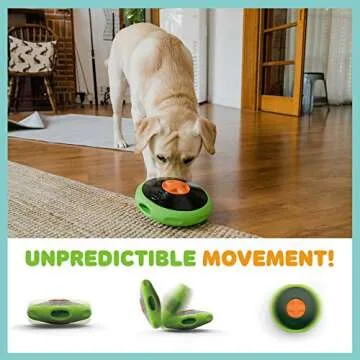 Sniffiz SmellyUFO Interactive Treat Puzzle Toy for Dogs