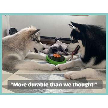 Sniffiz SmellyUFO Interactive Treat Puzzle Toy for Dogs