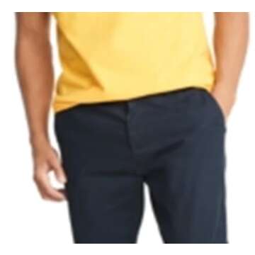 Tommy Hilfiger Men's Short Sleeve Henley Shirt in Custom Fit