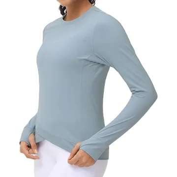 Women's Stylish Long Sleeve Compression Workout Shirt