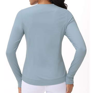Women's Stylish Long Sleeve Compression Workout Shirt