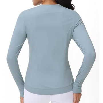 Women's Stylish Long Sleeve Compression Workout Shirt