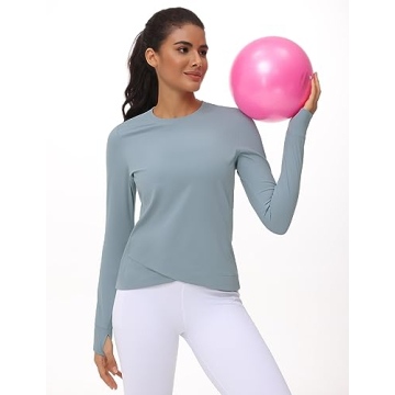 Women's Stylish Long Sleeve Compression Workout Shirt