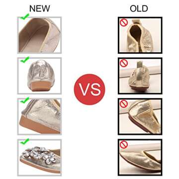 KUNWFNIX Women Ballet Flats: Stylish Comfort Shoes