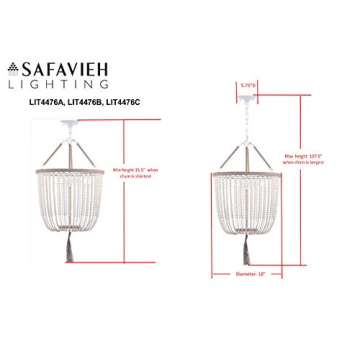 Angie Boho Pendant Light by SAFAVIEH - Adjustable Style
