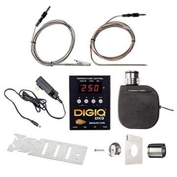 BBQ Guru DigiQ DX3 Temperature Controller - Ultimate BBQ Precision