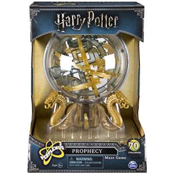 Perplexus, Harry Potter Prophecy 3D Gravity Maze Game Brain Teaser Fidget Sensory Toy Puzzle Ball, f...