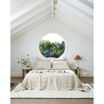 Bed Threads Oatmeal Quilted Bed Cover Set in Medium | 1 Quilted Bed Cover, 2 Pillowcases