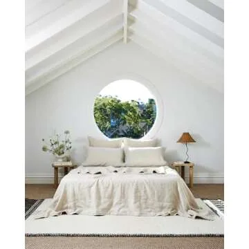 Bed Threads Oatmeal Quilted Bed Cover Set in Medium | 1 Quilted Bed Cover, 2 Pillowcases