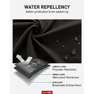 XBPDMWIN Kiss the Cook Apron Men - Funny BBQ Grill Apron for Cooking Enthusiasts, Adjustable Chef Apron with 2 Pockets Dad Gifts for Adult/Men/Women