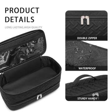 ARLMEGOR Hair Tools Travel Case - Stylish and Durable