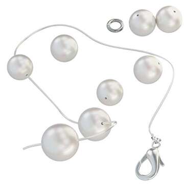 Dan&Darci Real Pearl Mining Kit & Bracelet Making Kit - Dig Up 15 Pearls and Create a Bracelet : Gemstone Dig Kit - Kids Geology Kits for Children of All Ages : Gem Dig Kit - Excavation Kits for Kids