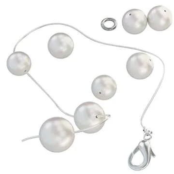 Dan&Darci Real Pearl Mining Kit & Bracelet Making Kit - Dig Up 15 Pearls and Create a Bracelet : Gemstone Dig Kit - Kids Geology Kits for Children of All Ages : Gem Dig Kit - Excavation Kits for Kids