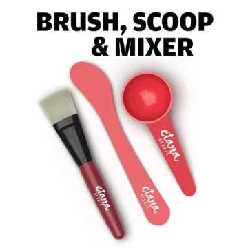 Natural Aztec Clay Mask Kit by Etana for Skincare