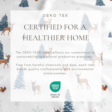 Great Bay Home King Flannel Sheets Perfect for Winter Cozy Nights