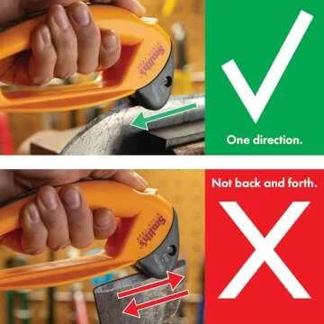 Smith’s Axe & Machete Sharpener - Durable Manual Tool