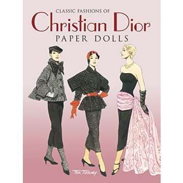 Classic Christian Dior Paper Dolls for Creative Fun