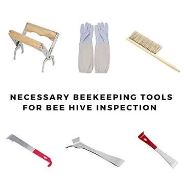 Beekeeping Supplies Bee Smoker Starter Kit, Beekeeping Tools for Beekeepers 14 Pcs Professional Bee ...