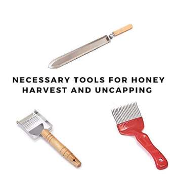 Beekeeping Supplies Bee Smoker Starter Kit, Beekeeping Tools for Beekeepers 14 Pcs Professional Bee Hive Tools