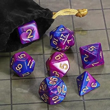 Buy CiaraQ DND Polyhedral Dice Set for Role Playing Fun