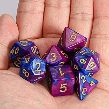 Buy CiaraQ DND Polyhedral Dice Set for Role Playing Fun